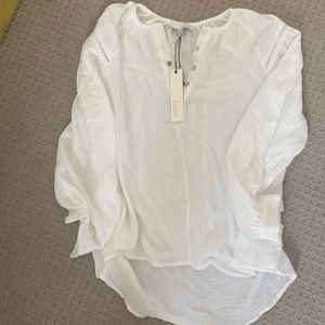 Sweet summery white blouse